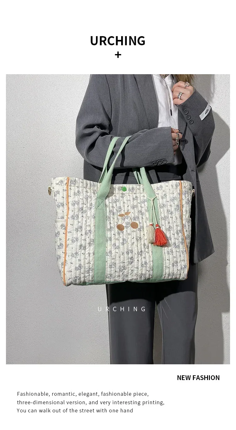 Diaper bag Mommy nappy Bag Large Capacity Tote Bag Luxury Designer Bag Mother and Baby Bag Floral Messenger Diaper Bag