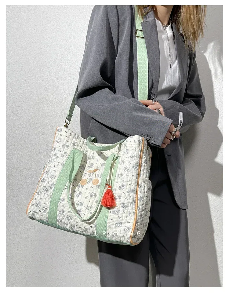 Diaper bag Mommy nappy Bag Large Capacity Tote Bag Luxury Designer Bag Mother and Baby Bag Floral Messenger Diaper Bag