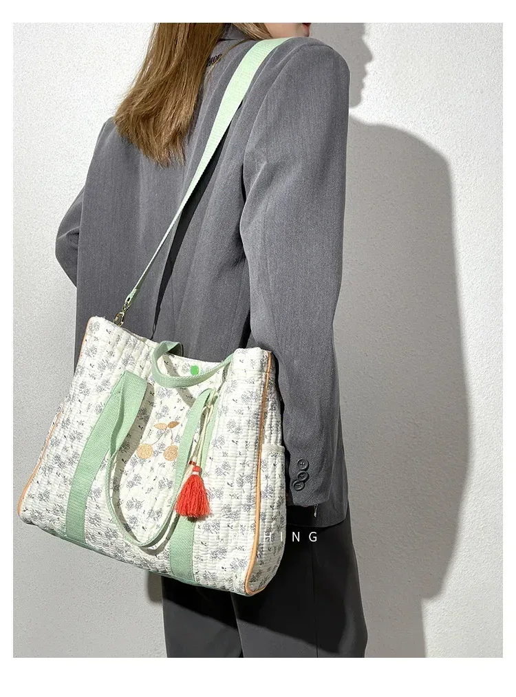 Diaper bag Mommy nappy Bag Large Capacity Tote Bag Luxury Designer Bag Mother and Baby Bag Floral Messenger Diaper Bag