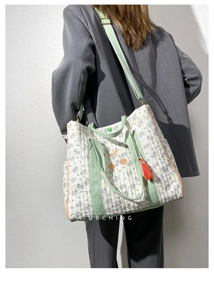Diaper bag Mommy nappy Bag Large Capacity Tote Bag Luxury Designer Bag Mother and Baby Bag Floral Messenger Diaper Bag