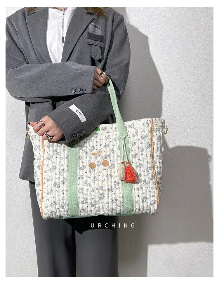 Diaper bag Mommy nappy Bag Large Capacity Tote Bag Luxury Designer Bag Mother and Baby Bag Floral Messenger Diaper Bag