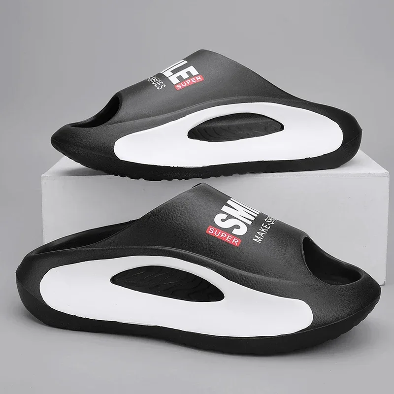 Unisex Eva Injection Sandals Flat Slip-On Slippers for Beach Bath and Indoor Use Dropshipping Recommended for Men and Women