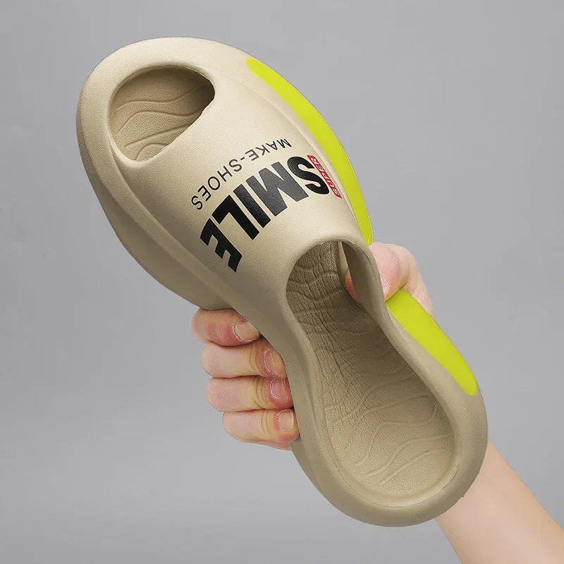 Unisex Eva Injection Sandals Flat Slip-On Slippers for Beach Bath and Indoor Use Dropshipping Recommended for Men and Women