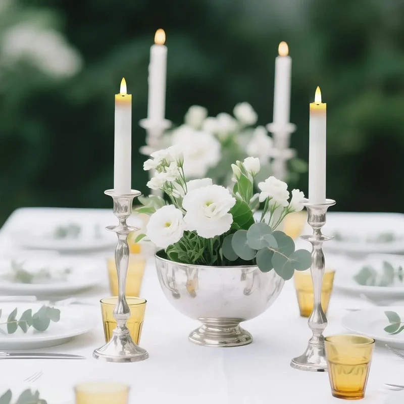 Pack of 6 Remote Control LED Decorative Candle Light Battery Operated Flameless Electronic Home Party Wedding Candle With Timer