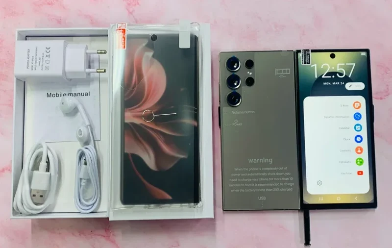 22G+2TB 2025 Brand New High Configuration Telephone S25 Ultra 5G Smartphone Dual SIM Android15 Built-in Pen 108MP Rear Camera