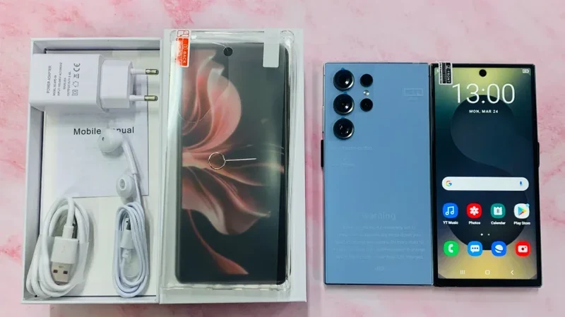 22G+2TB 2025 Brand New High Configuration Telephone S25 Ultra 5G Smartphone Dual SIM Android15 Built-in Pen 108MP Rear Camera