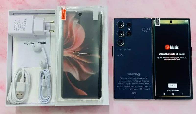 22G+2TB 2025 Brand New High Configuration Telephone S25 Ultra 5G Smartphone Dual SIM Android15 Built-in Pen 108MP Rear Camera
