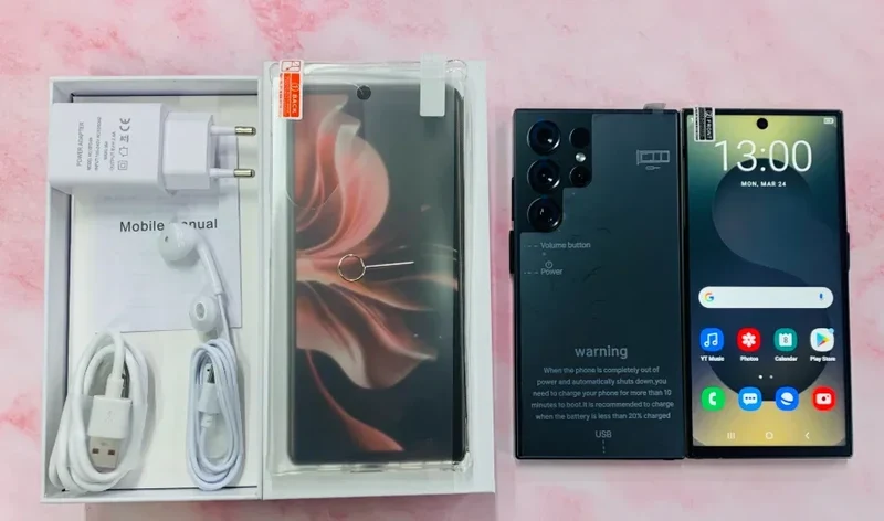 22G+2TB 2025 Brand New High Configuration Telephone S25 Ultra 5G Smartphone Dual SIM Android15 Built-in Pen 108MP Rear Camera