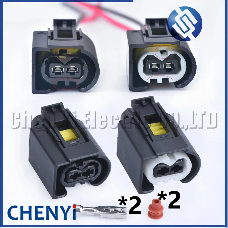 2 Pin Auto Ignition Coil pump connector Crankshaft Position Sensor plug 1685452928 1685453028 09441212 A1685452928 50290937