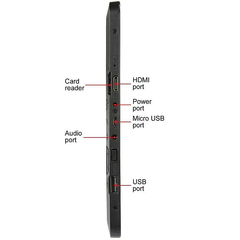 RCT 11.6" Android 6.0 Tablet TFT 10Points MT8127 Quad Core 1GB RAM 32GB ROM WIFI Bluetooth- 4.0 Mini HDMI