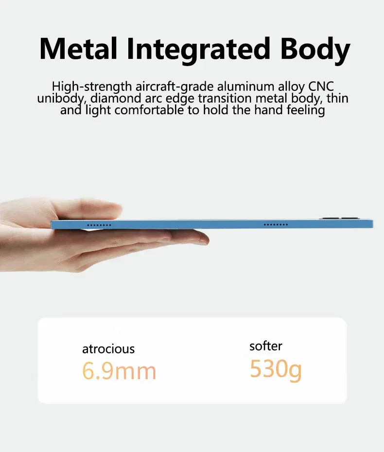 2026 NEW 10.1inch Latest Global Tablet Pad 16GB+1024GB Android 13 Soft Light Screen Ultra WiFi GPS WPS 5G PC