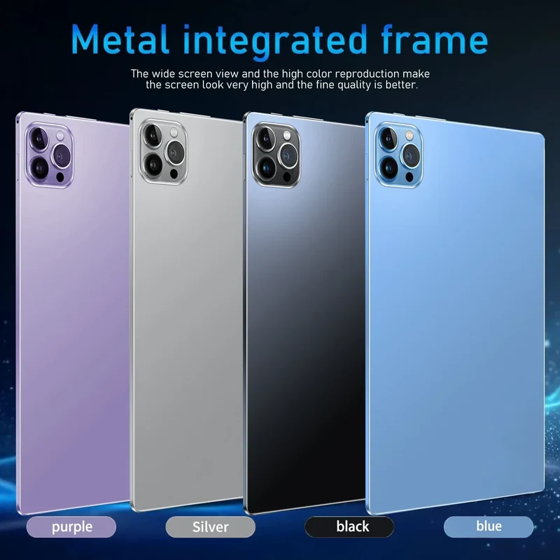 2025 Global BDF Android 13 Android Tablet 4GB+64GB HD Touch Screen Dual Card WIFI 6000mAh Battery Octa Core