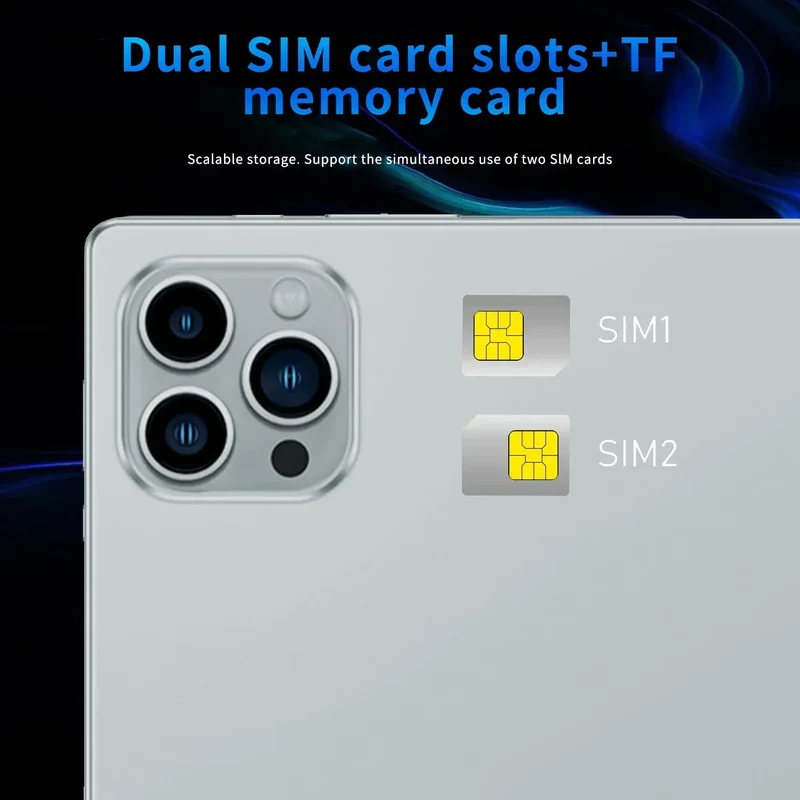 2025 Global BDF Android 13 Android Tablet 4GB+64GB HD Touch Screen Dual Card WIFI 6000mAh Battery Octa Core