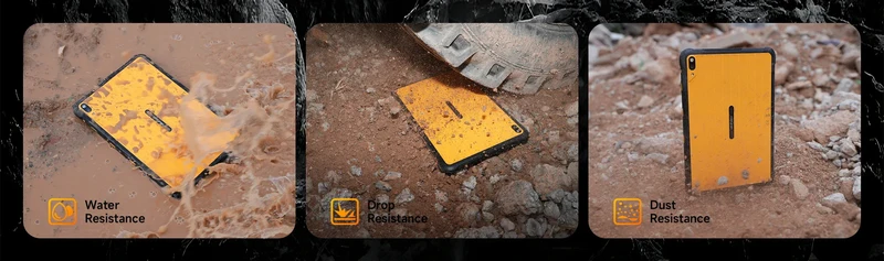 [Built-in eSIM] Ulefone RugKing Pad 2 Pro Rugged Tablet 10200mAh 10.1"Up to 16GB RAM,256GB ROM Android 16 48MP 10.1" 4G Global