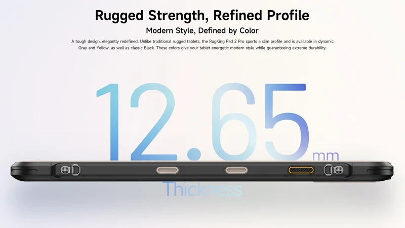 [Built-in eSIM] Ulefone RugKing Pad 2 Pro Rugged Tablet 10200mAh 10.1"Up to 16GB RAM,256GB ROM Android 16 48MP 10.1" 4G Global