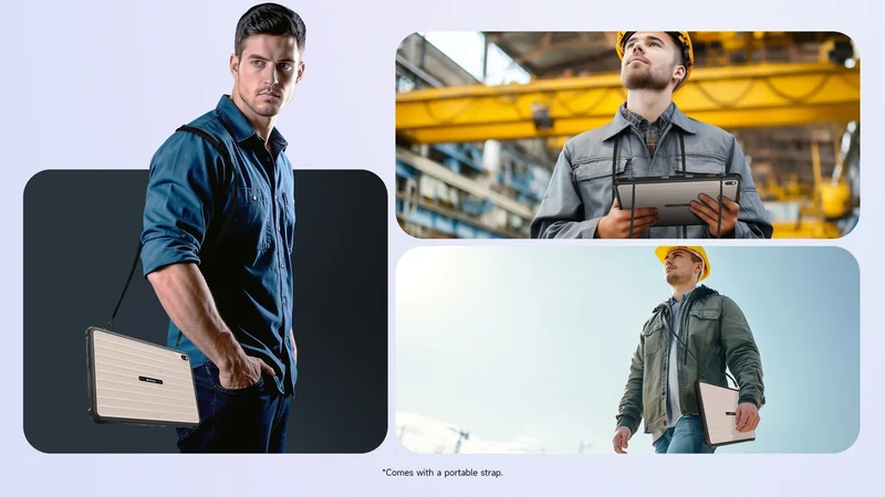 [Built-in eSIM] Ulefone RugKing Pad 2 Pro Rugged Tablet 10200mAh 10.1"Up to 16GB RAM,256GB ROM Android 16 48MP 10.1" 4G Global