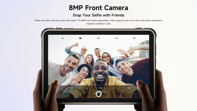 [Built-in eSIM] Ulefone RugKing Pad 2 Pro Rugged Tablet 10200mAh 10.1"Up to 16GB RAM,256GB ROM Android 16 48MP 10.1" 4G Global