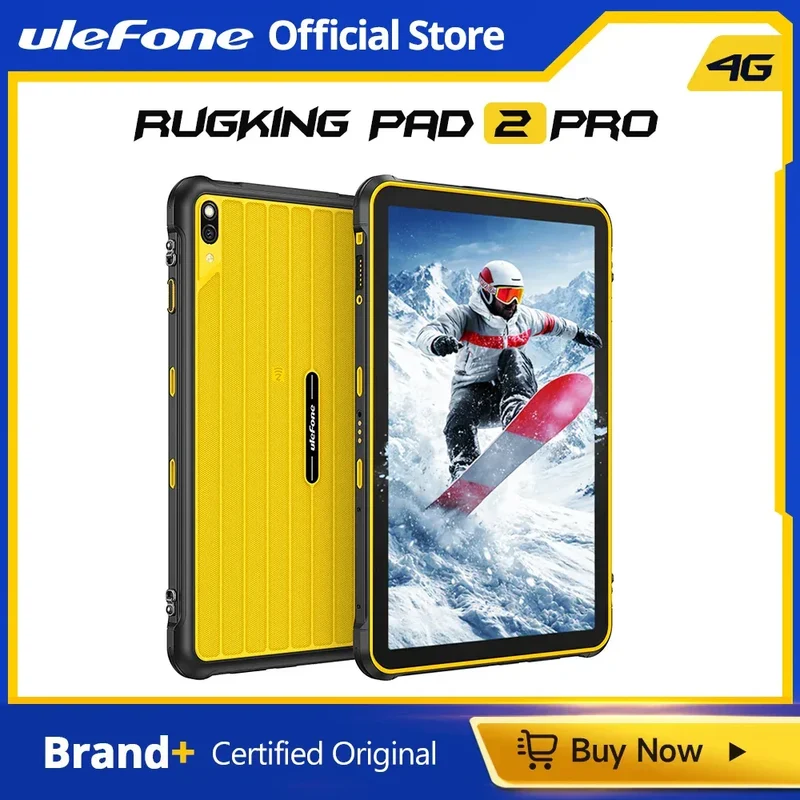 [Built-in eSIM] Ulefone RugKing Pad 2 Pro Rugged Tablet 10200mAh 10.1"Up to 16GB RAM,256GB ROM Android 16 48MP 10.1" 4G Global