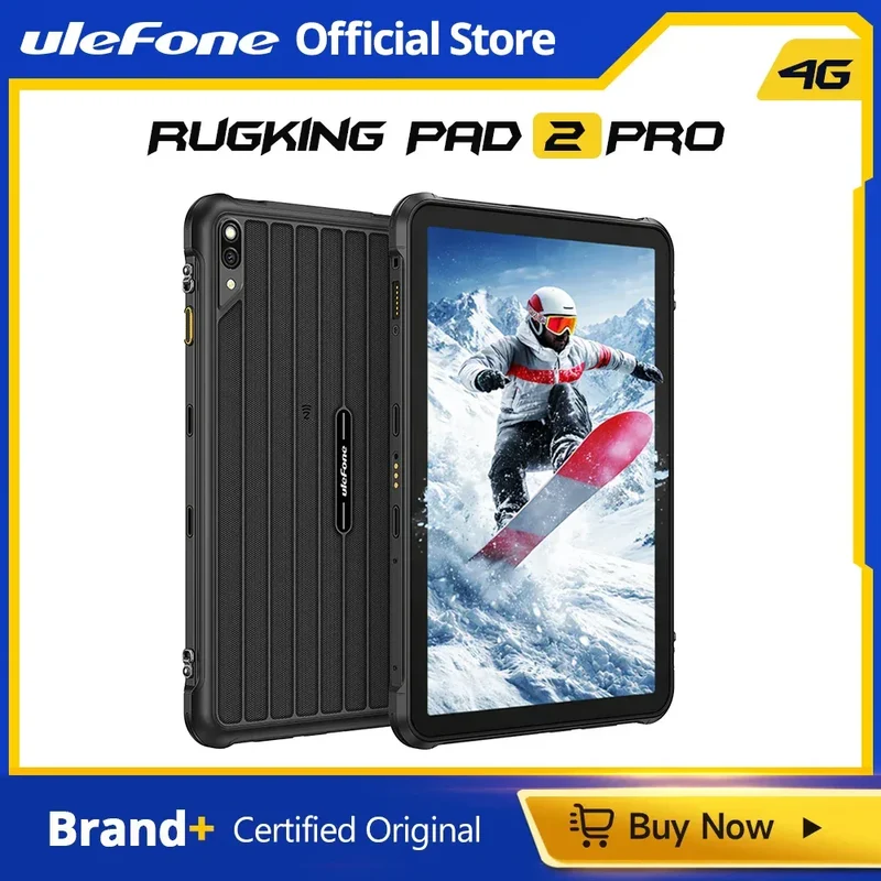 [Built-in eSIM] Ulefone RugKing Pad 2 Pro Rugged Tablet 10200mAh 10.1"Up to 16GB RAM,256GB ROM Android 16 48MP 10.1" 4G Global