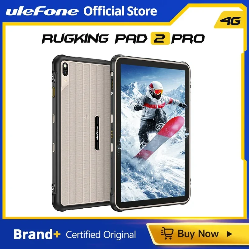 [Built-in eSIM] Ulefone RugKing Pad 2 Pro Rugged Tablet 10200mAh 10.1"Up to 16GB RAM,256GB ROM Android 16 48MP 10.1" 4G Global