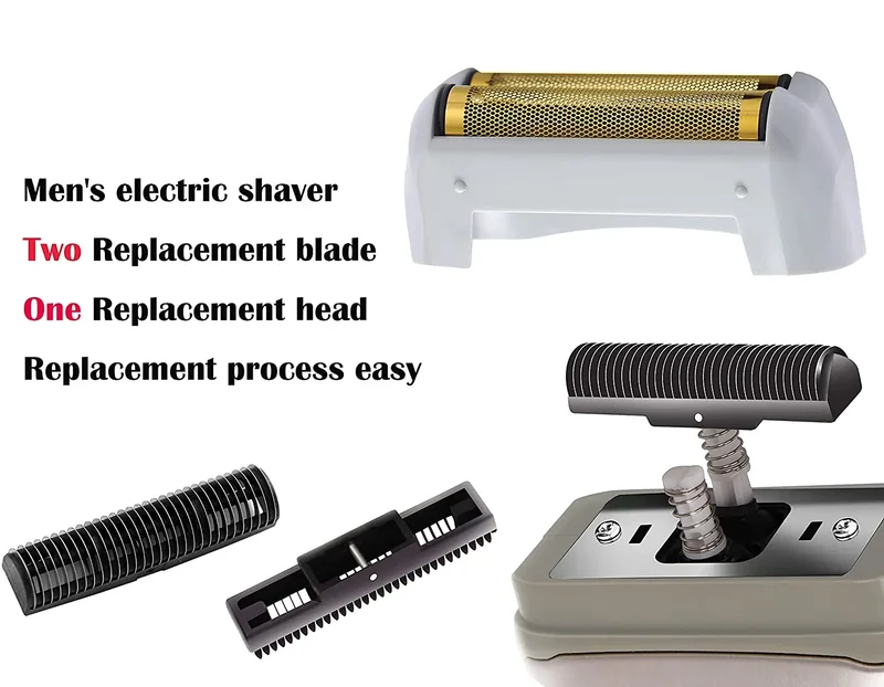 Professional replacement shaver Head Blade set For andis titanium foil shaver TS-1 ,TS-2 replacement Foil & Cutter