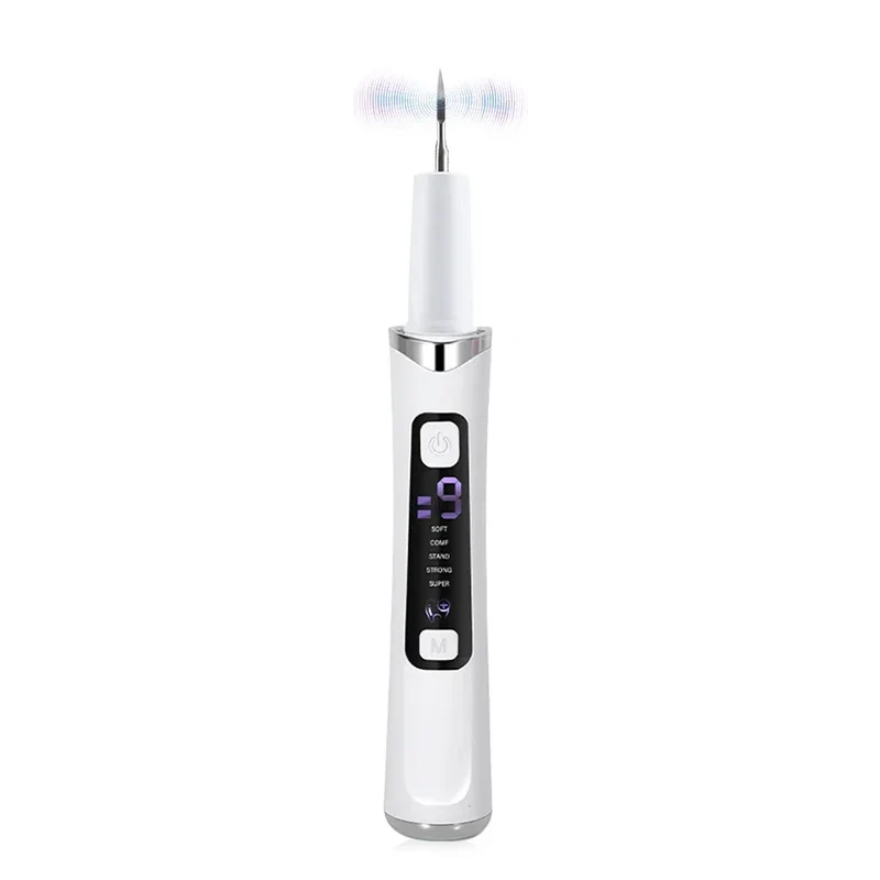 Ultrasonic Dental Scaler Tartar Remover 5 modes with LED Light Household Teeth Cleaning Tools Dental Cleaner Oral Care