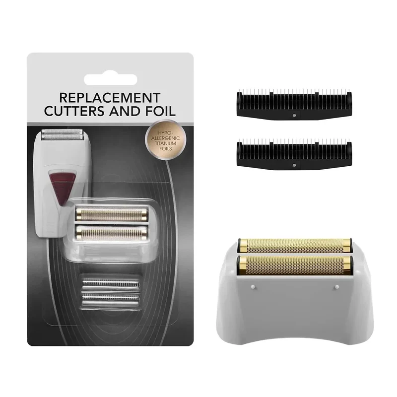 Electric Shaver Replacement Foil and Cutters Fit For Andis 17150(TS-1)，17155，17200 Replacement Accessories Head Blade