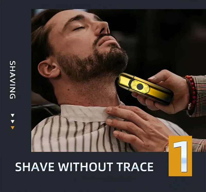 Kemei TX10 Electric Shaver Hair Rechargeable Facial & Beard Foil Razor For Men Bald Head Shaving For Men Machine Barber