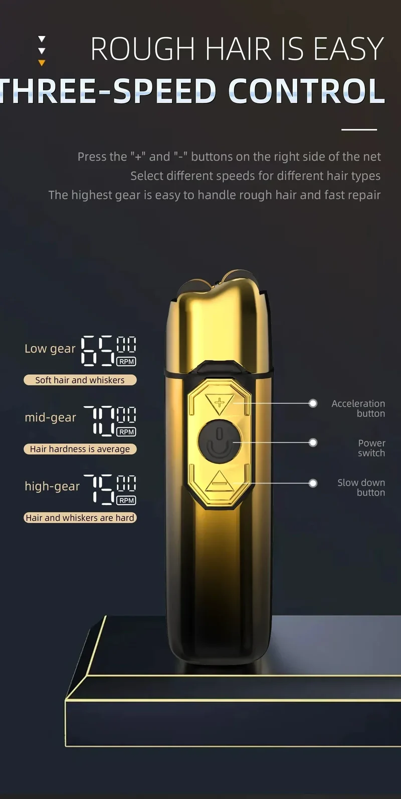 Kemei TX10 Electric Shaver Hair Rechargeable Facial & Beard Foil Razor For Men Bald Head Shaving For Men Machine Barber