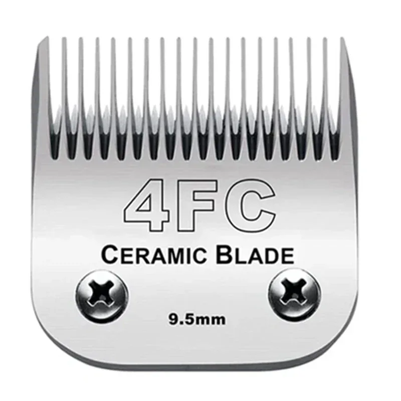 Pet Dog Cat Detachable Ceramic Blade Compatible with Andis,Oster A5 & 76,Wahl KM 10 Series Animals Grooming Clippers