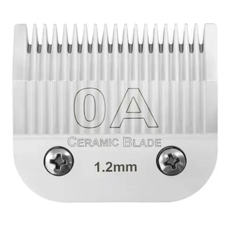 Pet Dog Cat Detachable Ceramic Blade Compatible with Andis,Oster A5 & 76,Wahl KM 10 Series Animals Grooming Clippers