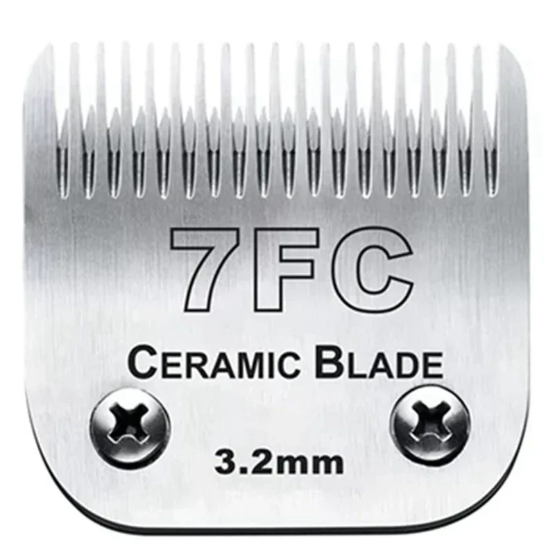 Pet Dog Cat Detachable Ceramic Blade Compatible with Andis,Oster A5 & 76,Wahl KM 10 Series Animals Grooming Clippers
