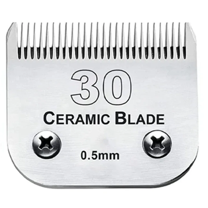 Pet Dog Cat Detachable Ceramic Blade Compatible with Andis,Oster A5 & 76,Wahl KM 10 Series Animals Grooming Clippers