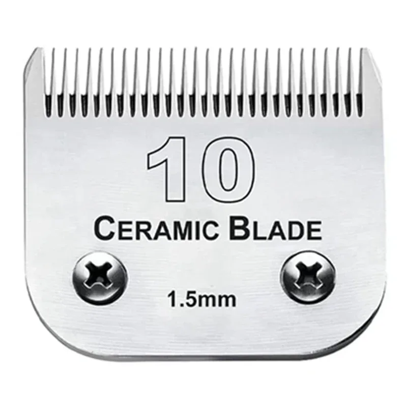 Pet Dog Cat Detachable Ceramic Blade Compatible with Andis,Oster A5 & 76,Wahl KM 10 Series Animals Grooming Clippers