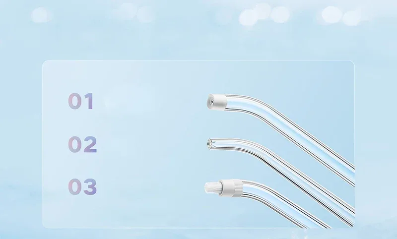 New MIJIA Portable Oral Irrigator F300 Dental Water Jet Water Flosser Teeth Whitening Bucal Tooth Cleaner Waterpulse MEO703