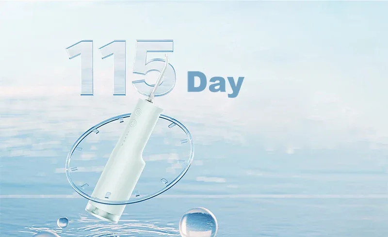 New MIJIA Portable Oral Irrigator F300 Dental Water Jet Water Flosser Teeth Whitening Bucal Tooth Cleaner Waterpulse MEO703