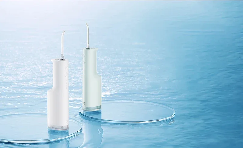 New MIJIA Portable Oral Irrigator F300 Dental Water Jet Water Flosser Teeth Whitening Bucal Tooth Cleaner Waterpulse MEO703