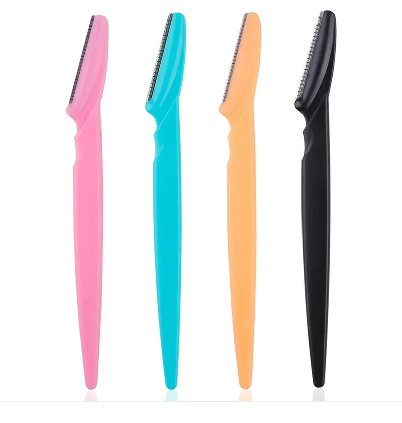 3/4/10Pcs Eyebrow Trimmer Blade Shaver Portable Face Razor Eye Brow Epilation Hair Removal Cutters Safety Razor Woman Makeup
