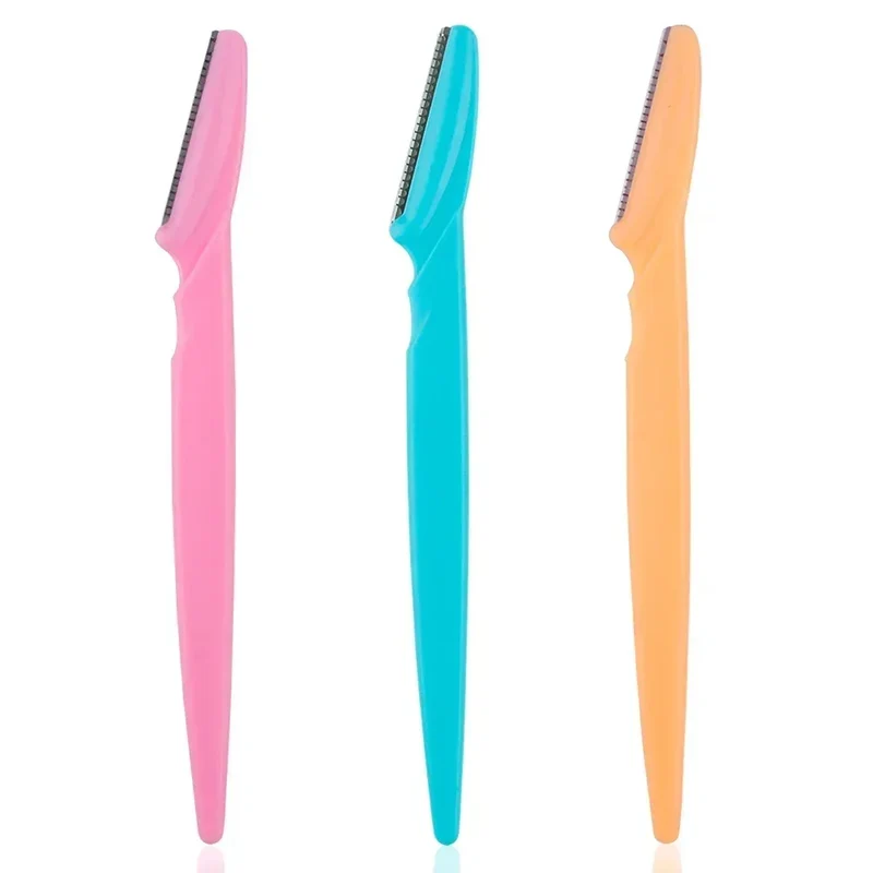 3/4/10Pcs Eyebrow Trimmer Blade Shaver Portable Face Razor Eye Brow Epilation Hair Removal Cutters Safety Razor Woman Makeup