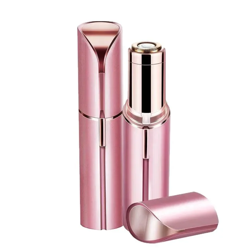 Lipstick-Shaped Electric Hair Remover Eyebrow Shaper Women's Hair Removal Device Mini Facial Hair Removal Instrument Face Hair
