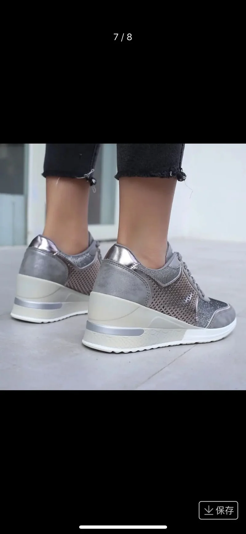 2025 Wedge Sneakers Mesh Platform Shoes Solid Color Thick Bottom Zipper Vulcanized Shoes for Women's Sneakers Zapatos De Mujer
