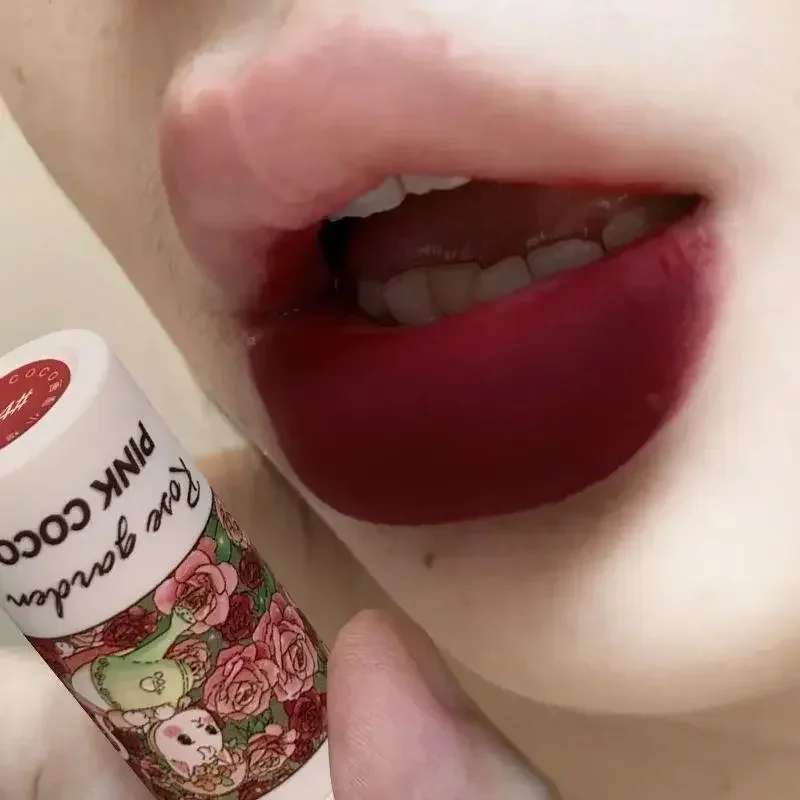 Waterproof Nude Red Pink Lip Gloss Makeup Lasting Non-stick Cup Liquid Lipstick Matte Mousse Lip Mud Sexy Women Korean Cosmetic