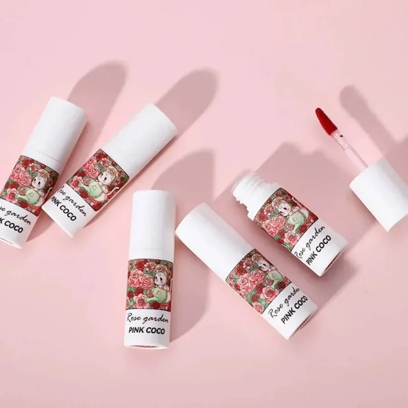 Waterproof Nude Red Pink Lip Gloss Makeup Lasting Non-stick Cup Liquid Lipstick Matte Mousse Lip Mud Sexy Women Korean Cosmetic