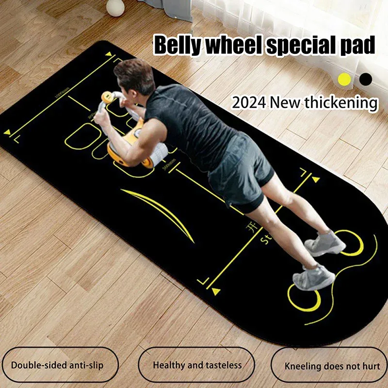 Yoga Mat for Men & Women, Non-Slip & Shock Absorbing, Ideal for Home Pilates, Floor Workouts