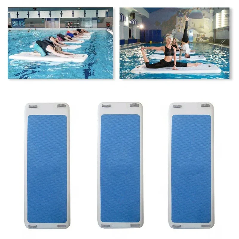 Multifunctional Inflatable Yoga Mat Great For Yoga Pilates Stretching For Home Gym Outdoor