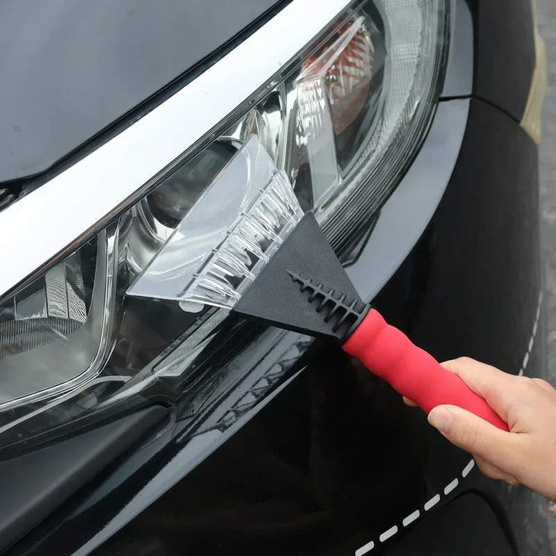 Car Ice Scraper Windshield Ice Breaker Quick Clean Glass Brushes Snow Remover Tool Auto Window Winter Snow Brushes Shovel