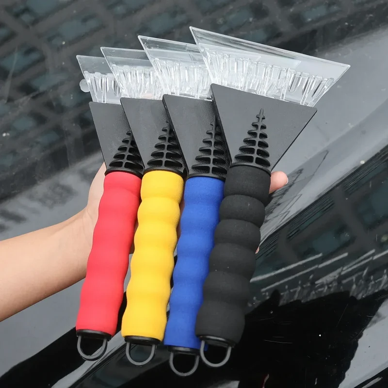 Car Ice Scraper Windshield Ice Breaker Quick Clean Glass Brushes Snow Remover Tool Auto Window Winter Snow Brushes Shovel