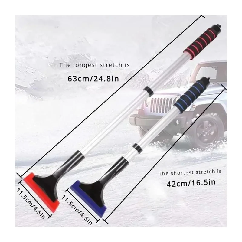 Ice Scraper for Car Windshield Frost Removal Winter Auto Windows Defroster Car Snow Shovel Cleaning Scraping Removal Tool