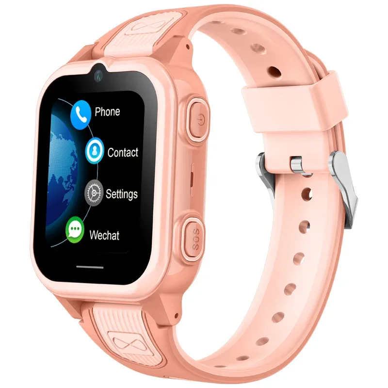 2024 New Kids Wrist Smart Watch IPX7 Waterproof GPS Cell Phone Watch With GPS Tracker for Android iPhone