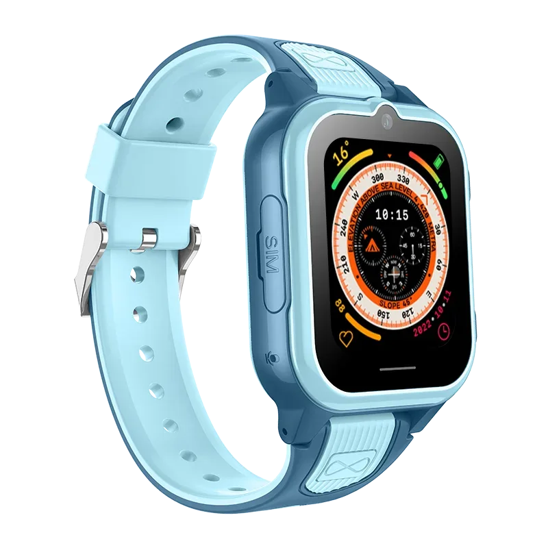 2024 New Kids Wrist Smart Watch IPX7 Waterproof GPS Cell Phone Watch With GPS Tracker for Android iPhone